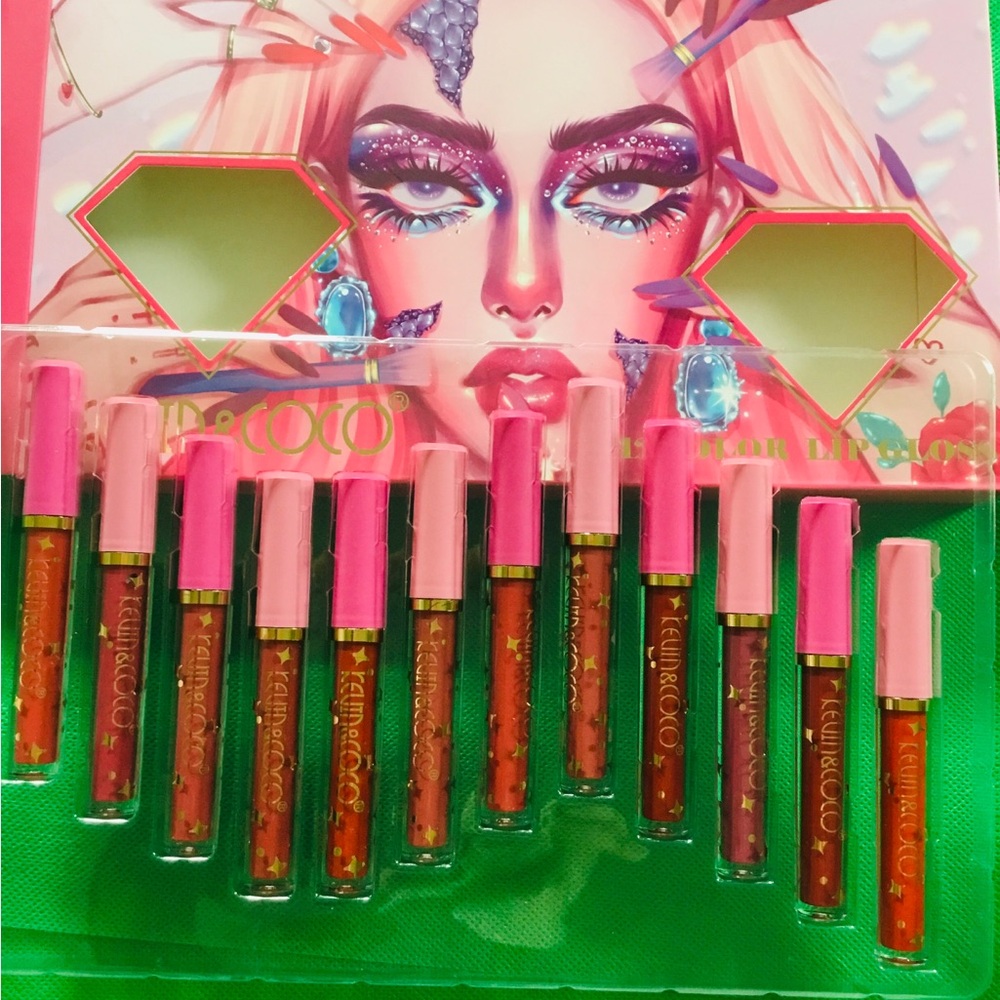 Lipglosses NWT set of 12 tinted lipglosses - Picture 3 of 3